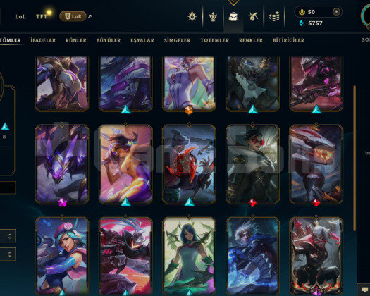 LOL EUWEST GOLD ANINDA TESLİMAT ÖMÜRLÜK ÇOK UCUZA