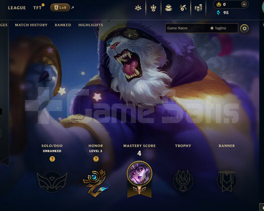 EUW Unranked | 3 Kostüm - 29 Hero | LoL Hesap