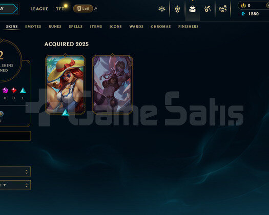 EUW Unranked | 2 Kostüm - 24 Hero | LoL Hesap