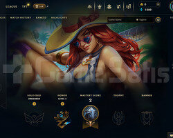 EUW Unranked | 2 Kostüm - 24 Hero | LoL Hesap