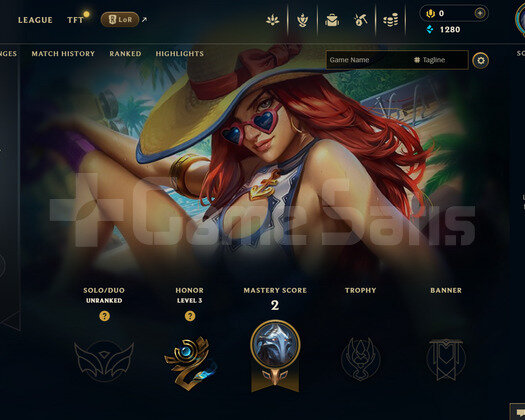 EUW Unranked | 2 Kostüm - 24 Hero | LoL Hesap