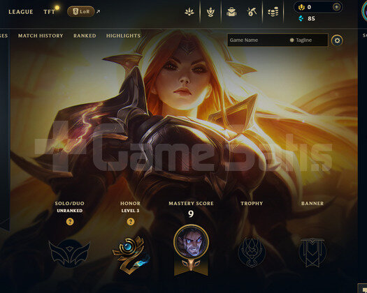EUW Unranked | 1 Kostüm - 30 Hero | LoL Hesap
