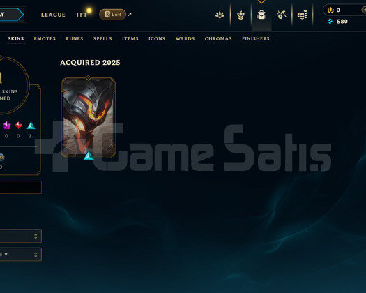 EUW Unranked | 1 Kostüm - 24 Hero | LoL Hesap