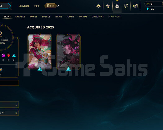 EUW Unranked | 2 Kostüm - 32 Hero | LoL Hesap