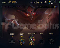 EUW Unranked | 3 Kostüm - 40 Hero | LoL Hesap