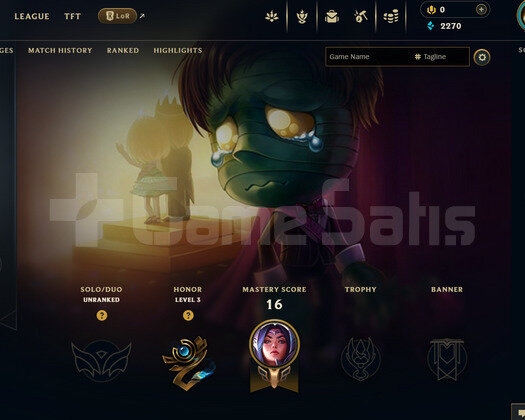 EUW Unranked | 1 Kostüm - 24 Hero | LoL Hesap