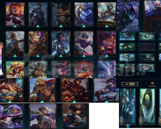 TR EMRLD 4 3 MAİL DEĞİŞEN 28 SKIN 92 HERO 20K ÖZ