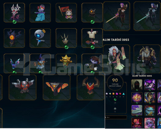 TR EMRLD 4 3 MAİL DEĞİŞEN 28 SKIN 92 HERO 20K ÖZ
