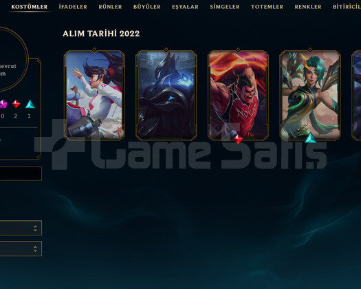 TR Unranked | 5 Kostüm - 26 Hero | LoL