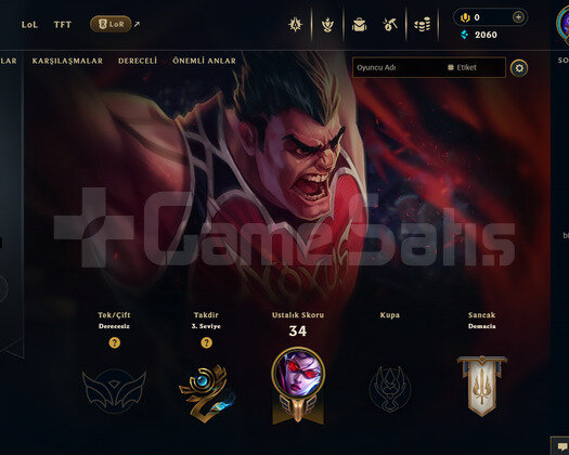 TR Unranked | 5 Kostüm - 26 Hero | LoL