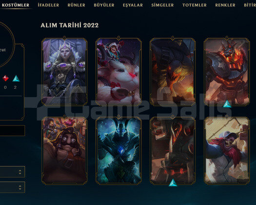 TR Unranked | 9 Kostüm - 23 Hero | LoL