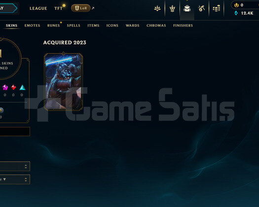 TR Unranked | 1 Kostüm - 12K Mö | LoL Hesap