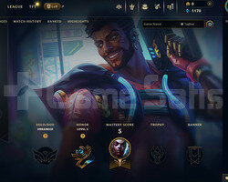 EUW Unranked | 2 Kostüm - 41 Hero | LoL Hesap