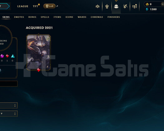 EUW Unranked | 1 Kostüm - 25 Hero | LoL Hesap