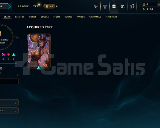 EUW Unranked | 1 Kostüm - 24 Hero | LoL Hesap
