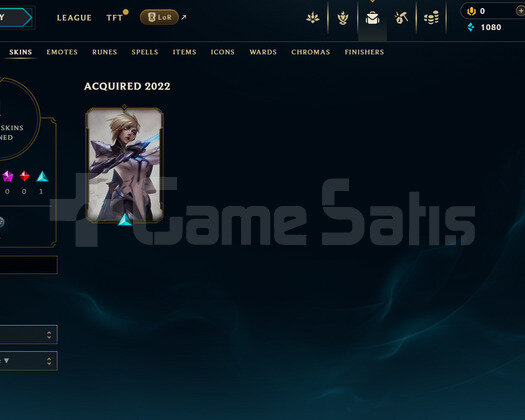EUW Unranked | 1 Kostüm - 22 Hero | LoL Hesap