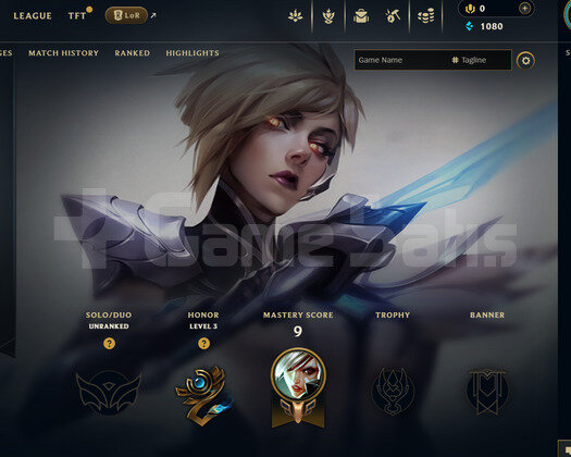 EUW Unranked | 1 Kostüm - 22 Hero | LoL Hesap