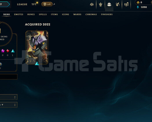 EUW Unranked | 3 Kostüm - 26 Hero | LoL Hesap