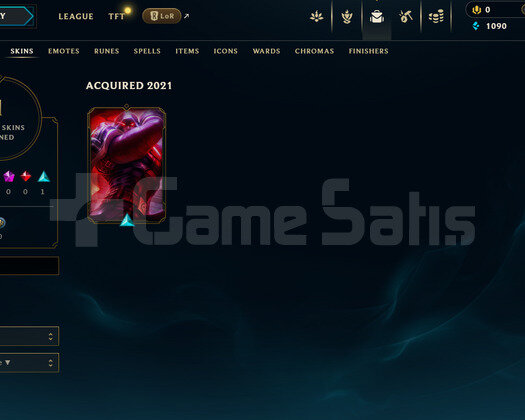 EUW Unranked | 1 Kostüm - 22 Hero | LoL Hesap