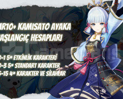 EU | MR10+ Kamisato Ayaka - Başlangıç Hesapları