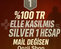 TR + SİLVER 1 + MAİL DEĞİŞEN +DÜŞÜK MMR !