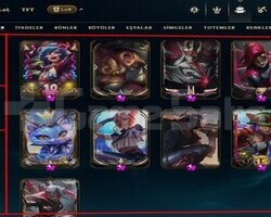 609 LEVEL / 570 SKIN / FULL HERO / +MAIL / KAÇMAZ