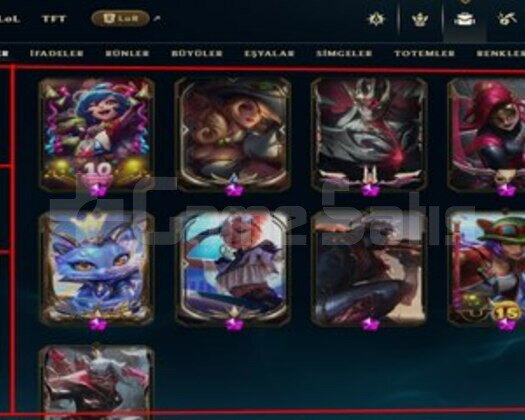 609 LEVEL / 570 SKIN / FULL HERO / +MAIL / KAÇMAZ