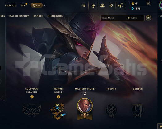 EUW Unranked | 1 Kostüm - 26 Hero | LoL Hesap