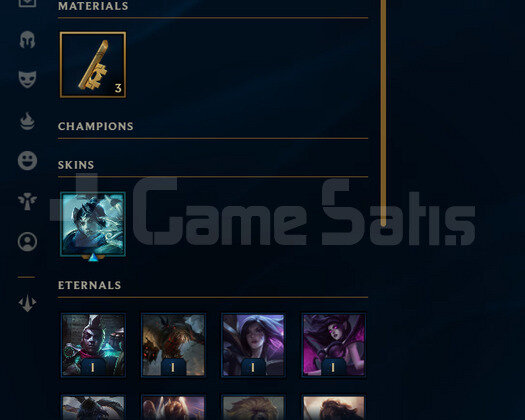 TR Unranked | 5 Kostüm - 25 Hero | LoL Hesap