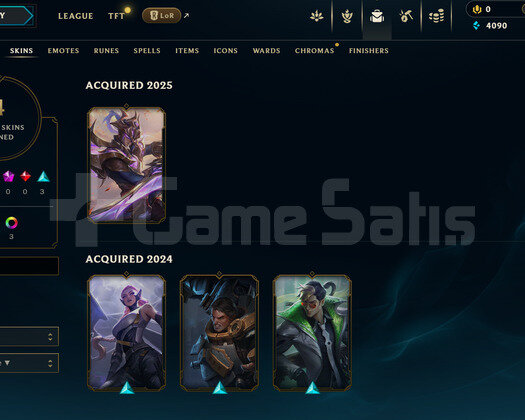 EUW Unranked | 4 Kostüm - 33 Hero | Dereceli Hazır