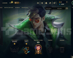 EUW Unranked | 4 Kostüm - 33 Hero | Dereceli Hazır