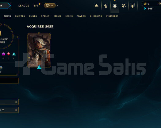EUW Unranked | 1 Kostüm - 35 Hero | Dereceli Hazır