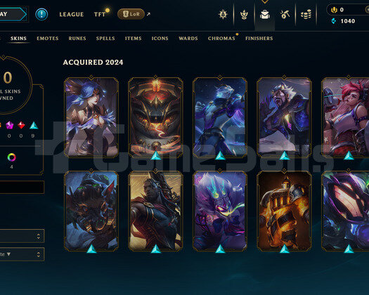 EUW Gold 4 | 10 Kostüm - 34 Hero | Dereceli Hazır
