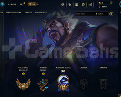 EUW Gold 4 | 10 Kostüm - 34 Hero | Dereceli Hazır