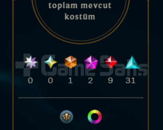 Gold 1 koleksiyon hesabı