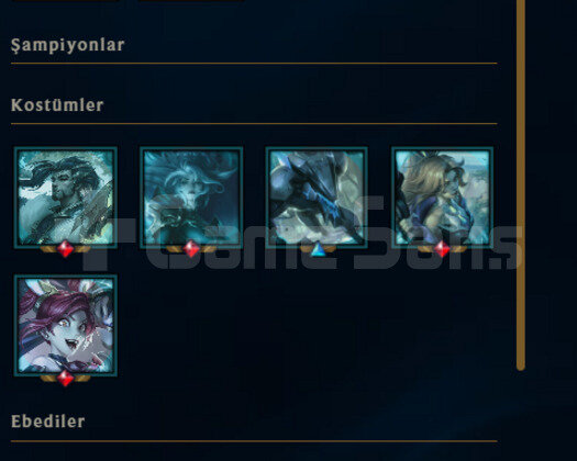 Gold 1 koleksiyon hesabı