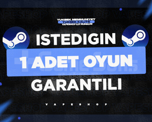 Steam İstediğiniz 1 Oyun | Garantili