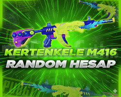 | ÖZEL STOK | KERTENKELE M416 RANDOM HESAP BOŞ YOK