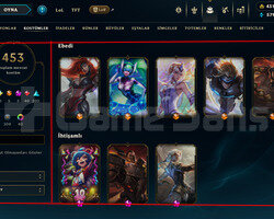 613 LEVEL / 453 SKIN / FULL HERO / +MAIL / KAÇMAZ