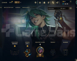 EUW Unranked | 2 Kostüm - 35K Mö | LoL Hesap