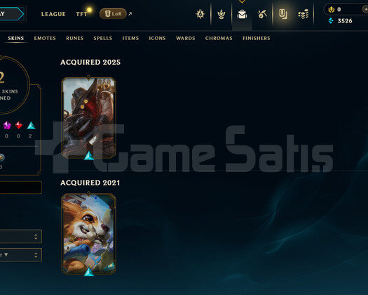 EUW Unranked | 2 Kostüm - 37 Hero | LoL Hesap