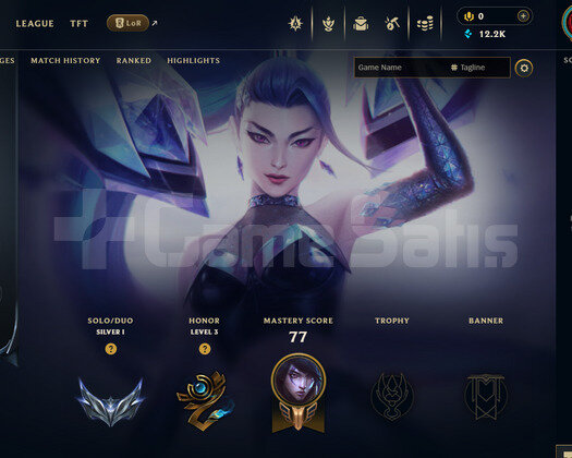 EUW Silver 1 | 2 Kostüm - 12K Mö | LoL Hesap