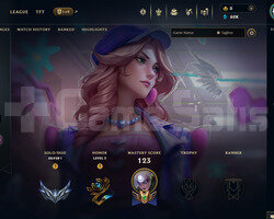 EUW Silver 1 | 4 Kostüm - 60K Mö | LoL Hesap