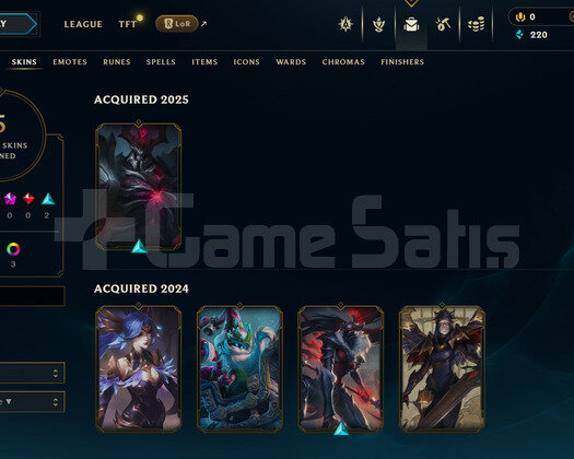 EUW Silver 1 | 5 Kostüm - 36 Hero | LoL Hesap