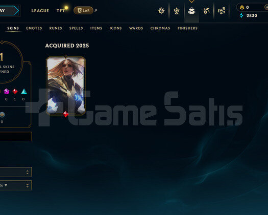 EUW Silver 1 | 1 Kostüm - 53 Hero | LoL Hesap
