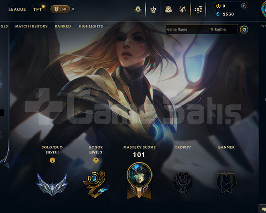 EUW Silver 1 | 1 Kostüm - 53 Hero | LoL Hesap