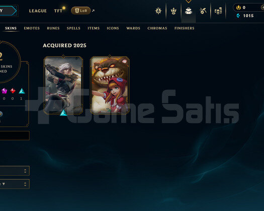 TR Silver 2 | 2 Kostüm - 51 Hero | LoL Hesap