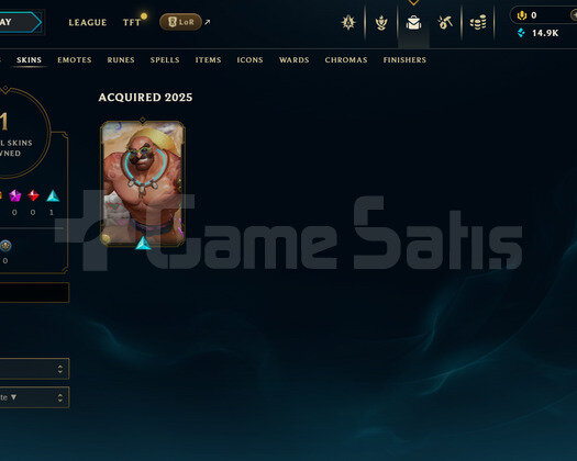 TR Silver 2 | 1 Kostüm - 14K Mö | LoL Hesap