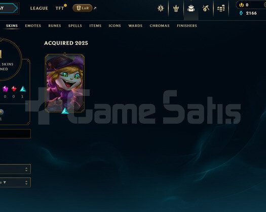 TR Silver 2 | 1 Kostüm - 30 Hero | LoL Hesap