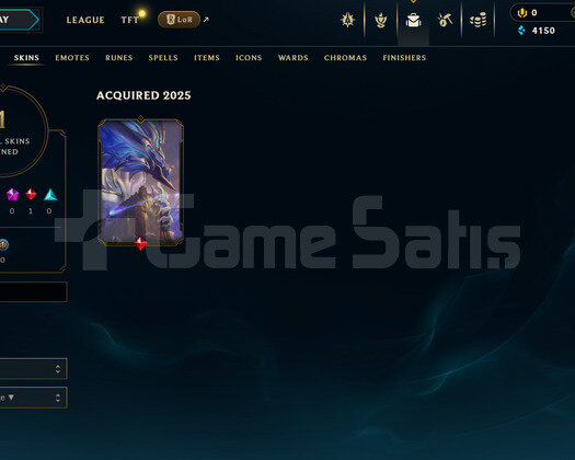 TR Silver 2 | 1 Kostüm - 34 Hero | LoL Hesap